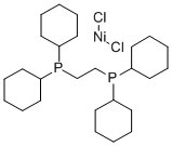 1,2-BIS(DICYCLOHEXYLPHOSPHINO)ETHANE NICKEL(II) CHLORIDE Structural