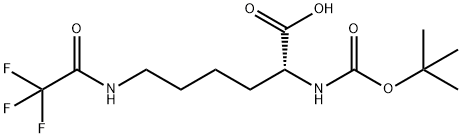 BOC-D-LYS(TFA)-OH Structural