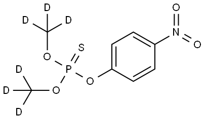 METHYL PARATHION-D6 Structural