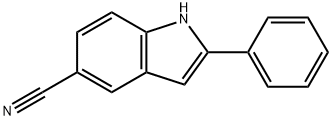 1H-INDOLE-5-CARBONITRILE, 2-PHENYL-