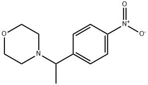 Morpholine, 4-[1-(4-nitrophenyl)ethyl]- Structural