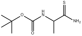 BOC-L-ALANINE THIOAMIDE Structural