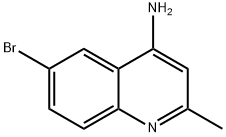 4-AMINO-6-BROMO-2-METHYLQUINOLINE Structural