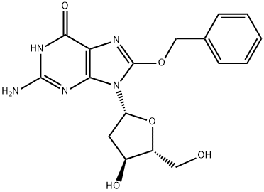 8-Benzyloxy-2'-deoxy-D-guanosine Structural