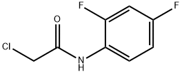 N-CHLOROACETYL-2,4-DIFLUOROANILINE Structural