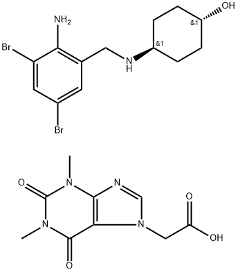 2-(1,3-dimethyl-2,6-dioxo-purin-7-yl)acetic acid Structural