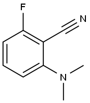 2-DIMETHYLAMINO-6-FLUOROBENZONITRILE Structural