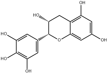 (-)-Epigallocatechin Structural