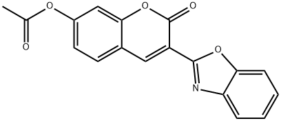 3-(2-BENZOXAZOLYL)UMBELLIFERYL ACETATE