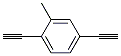 Benzene, 1,4-diethynyl-2-methyl- (9CI) Structural