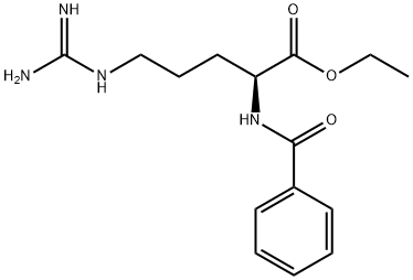 N-Α-BENZOYL-L-ARGININE ETHYL ESTER HYDROCHLORIDE Structural