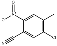 5-CHLORO-4-METHYL-2-NITROBENZONITRILE Structural