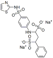 1-Phenyl-3-[[4-[(thiazol-2-ylamino)sulfonyl]phenyl]amino]-1,3-propanedisulfonic acid disodium salt