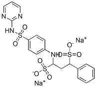 1-Phenyl-3-[[4-[(pyrimidin-2-ylamino)sulfonyl]phenyl]amino]-1,3-propanedisulfonic acid disodium salt