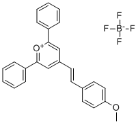 (E)-4-(2-(4-Methoxyphenyl)ethenyl)-2,6-diphenylpyrriliumtetrafluoroborate