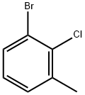 1-Bromo-2-chloro-3-methylbenzene Structural