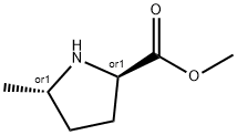Proline, 5-methyl-, methyl ester, trans- (9CI)