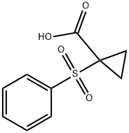 1-(phenylsulfonyl)cyclopropanecarboxylic acid