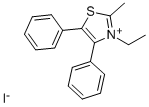 4,5-DIPHENYL-3-ETHYL-2-METHYLTHIAZOLIUM IODIDE