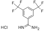 3,5-BIS(TRIFLUOROMETHYL)BENZAMIDINE HYDROCHLORIDE Structural