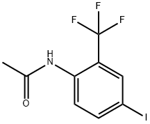 4'-IODO-2'-(TRIFLUOROMETHYL)ACETANILIDE Structural