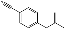 3-(4-CYANOPHENYL)-2-METHYL-1-PROPENE Structural