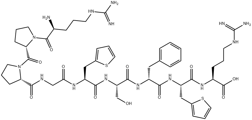 (BETA-(2-THIENYL)-ALA5,8,D-PHE7)-BRADYKININ