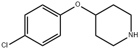 4-(4-CHLORO-PHENOXY)-PIPERIDINE Structural