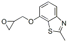 Benzothiazole, 2-methyl-7-(oxiranylmethoxy)- (9CI) Structural