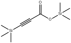 TRIMETHYLSILYL(TRIMETHYLSILYL)PROPYNOATE Structural