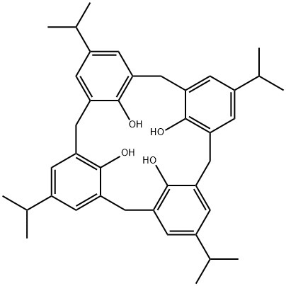 P-ISOPROPYLCALIX[4]ARENE Structural