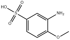 2-Anisidine-4-sulfonic acid Structural