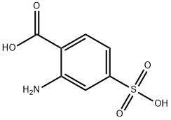 2-Amino-4-sulfobenzoic acid Structural Picture