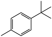 4-tert-Butyltoluene Structural