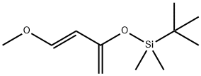 TRANS-3-(TERT-BUTYLDIMETHYLSILYLOXY)-1-METHOXY-1,3-BUTADIENE Structural