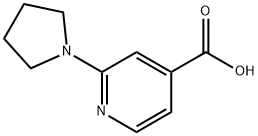 2-PYRROLIDIN-1-YL-ISONICOTINIC ACID HYDROCHLORIDE Structural