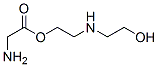 Glycine, 2-[(2-hydroxyethyl)amino]ethyl ester (9CI) Structural