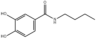 Benzamide, N-butyl-3,4-dihydroxy- (9CI) Structural