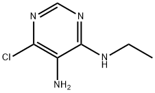 6-chloro-N4-ethylpyrimidine-4,5-diamine Structural