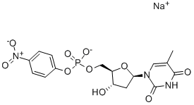 THYMIDINE 5'-MONOPHOSPHATE P-NITROPHENYL ESTER SODIUM SALT