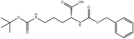 Z-D-ORN(BOC)-OH Structural