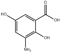 3-AMINO-2,5-DIHYDROXY-BENZOIC ACID Structural