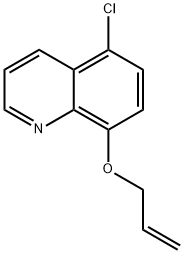 Quinoline, 5-chloro-8-(2-propen-1-yloxy)- Structural