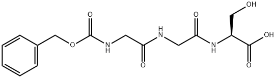 Z-GLY-GLY-SER-OH Structural