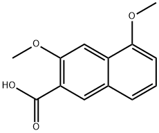 3 5-DIMETHOXY-2-NAPHTHOIC ACID  97 Structural