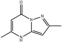 2,5-DIMETHYLPYRAZOLO(1,5-A)PYRIMIDIN-7-ONE Structural