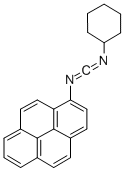 N-Cyclohexyl-N'-(1-pyrenyl)carbodiimide Structural