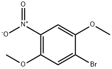 1-bromo-2,5-dimethoxy-4-nitrobenzene Structural