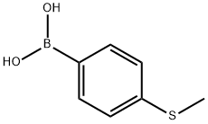 4-(Methylthio)phenylboronic acid Structural