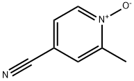 4-Pyridinecarbonitrile,2-methyl-,1-oxide(9CI)